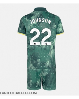 Tottenham Hotspur Brennan Johnson #22 Echipament de Fotbal Replică 2024-25 Copii Treilea (+ Șorturi)